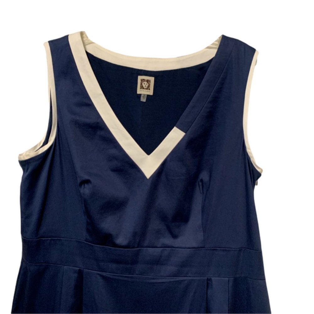 Anne Klein Color Block Dress - Picture 3 of 9